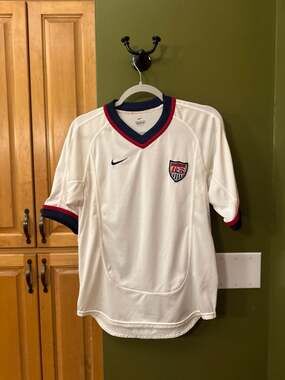 Rare 2000 Nike Olympic World Cup Soccer ⚽️ USA USMNT...